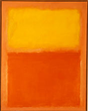 Orange and Yellow by Mark Rothko